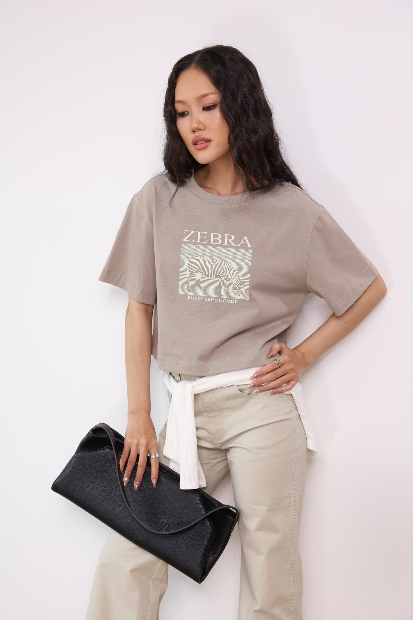 Áo Thun Hình Croptop 10212153
