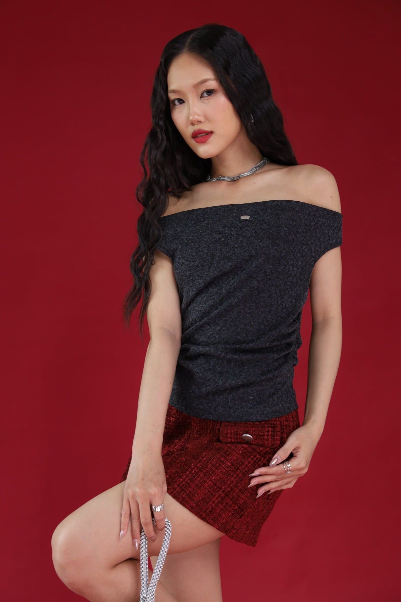 Áo Thun Kiểu Trễ Vai 10212110