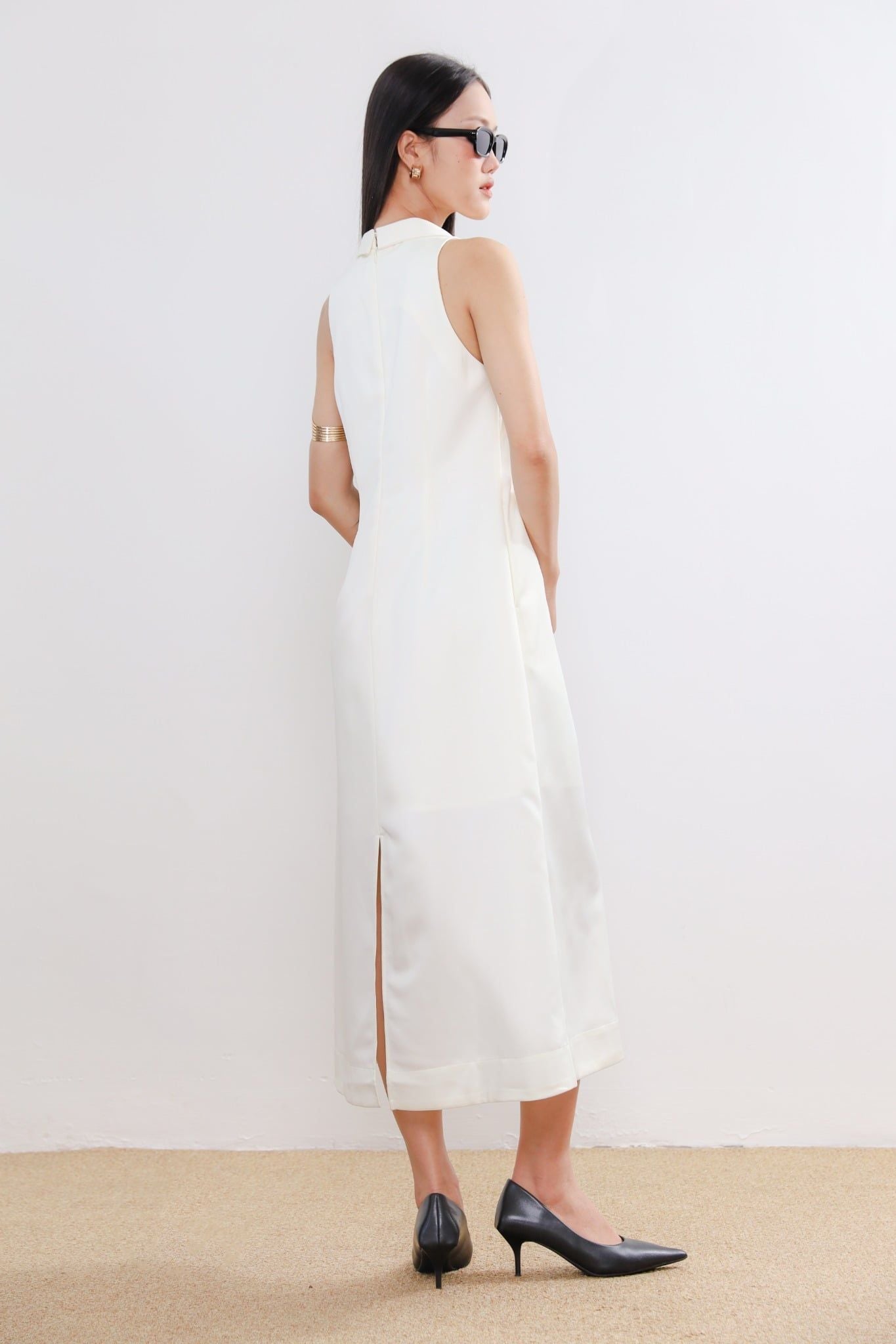 Đầm Suông Cổ Vest Basic J-P Fashion 11012297