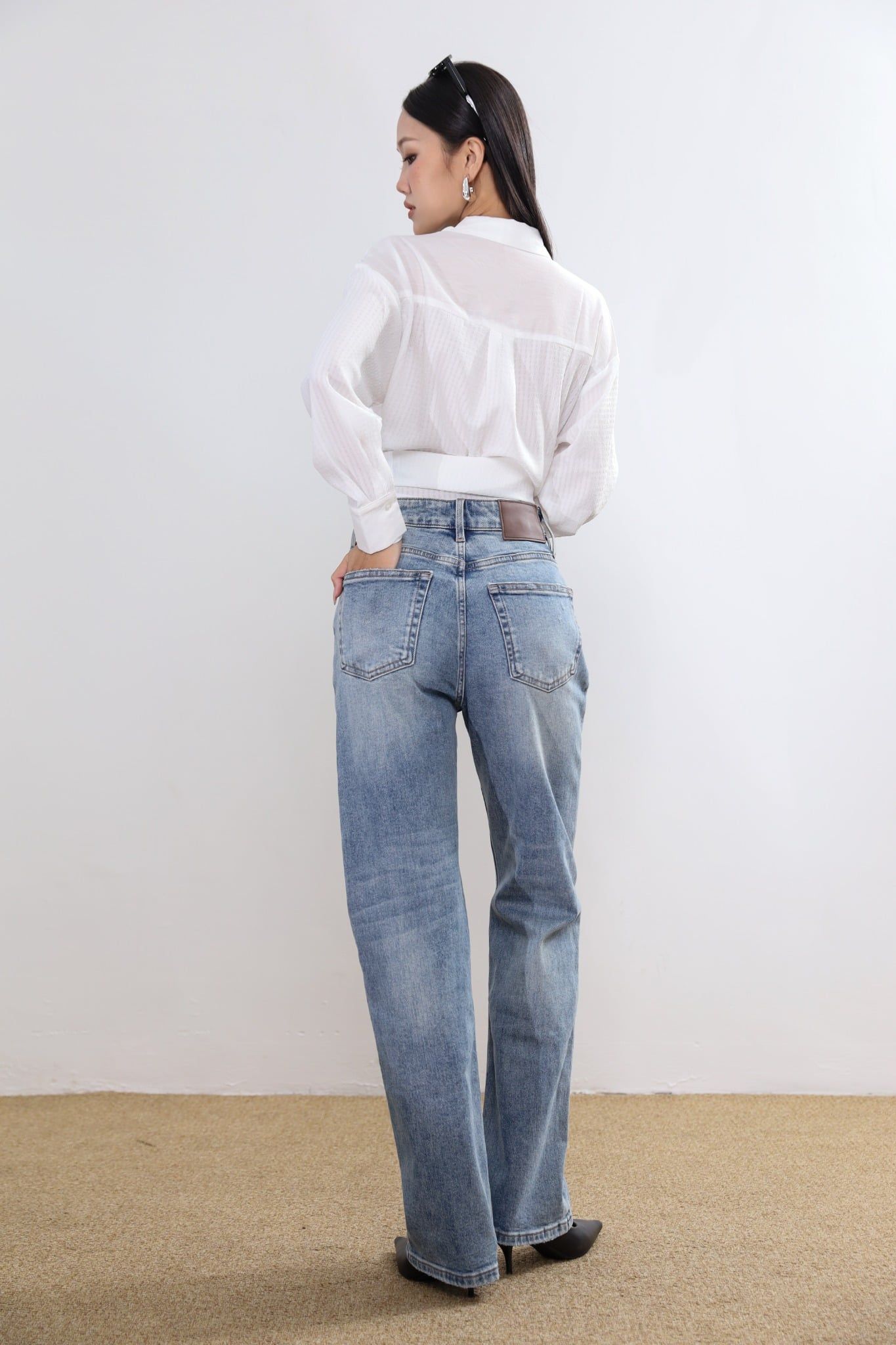 Quần Jean Ống Suông 11112052