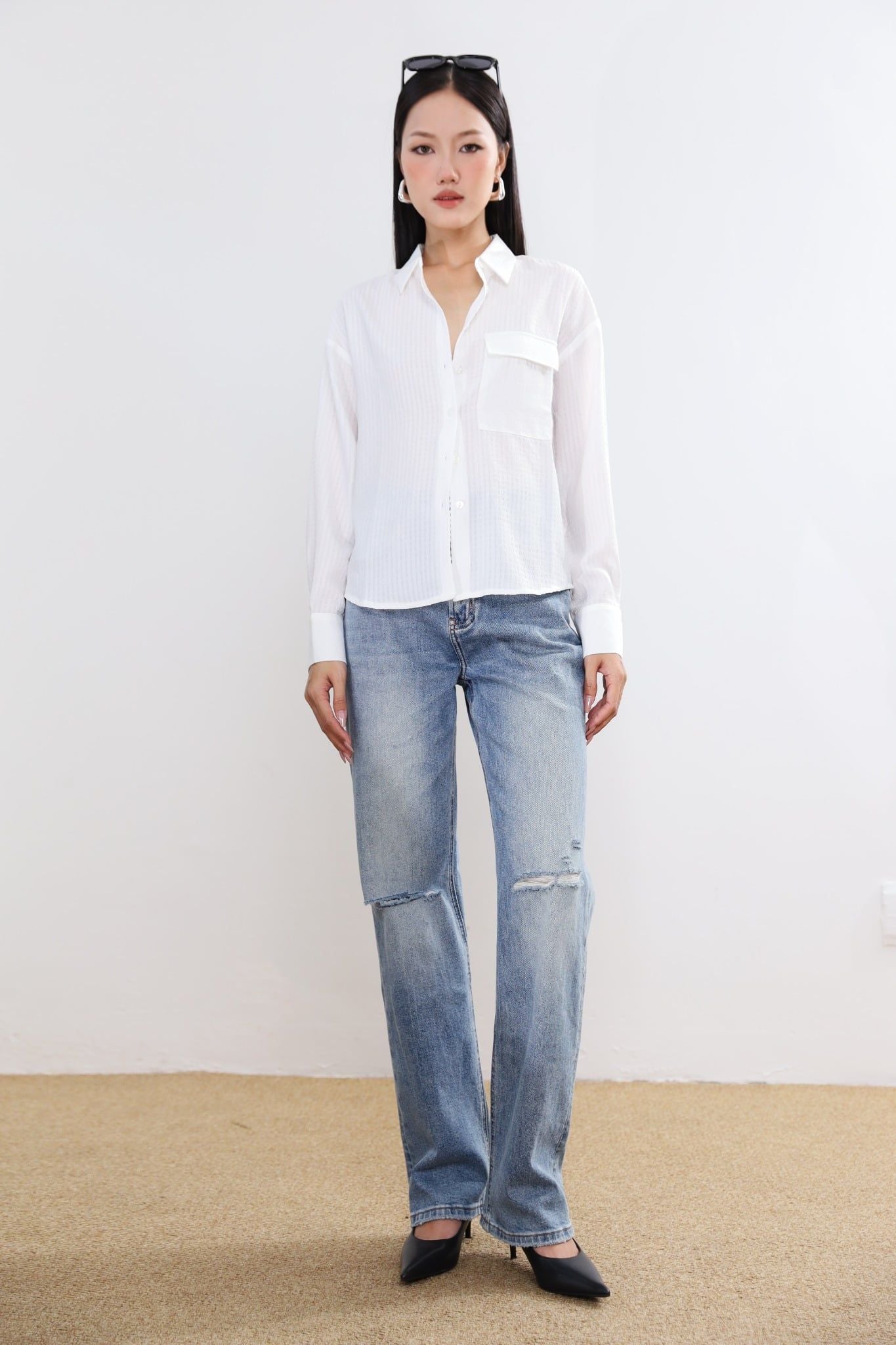 Quần Jean Ống Suông 11112052