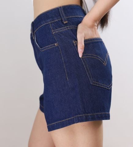 Quần Short Jean Lưng Cao 15012301