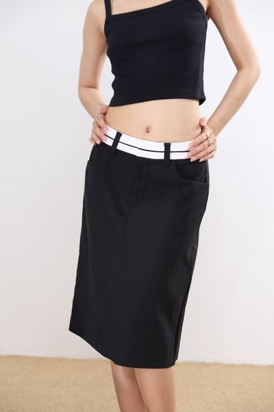 Váy Kiểu Kaki Dáng Lửng 17008914