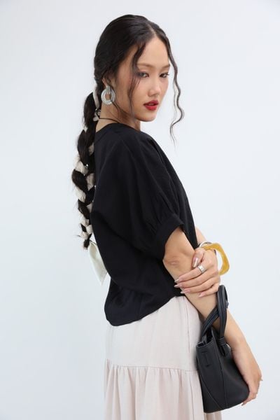 Áo Kiểu Cổ V Linen NT J-P Fashion 10612206