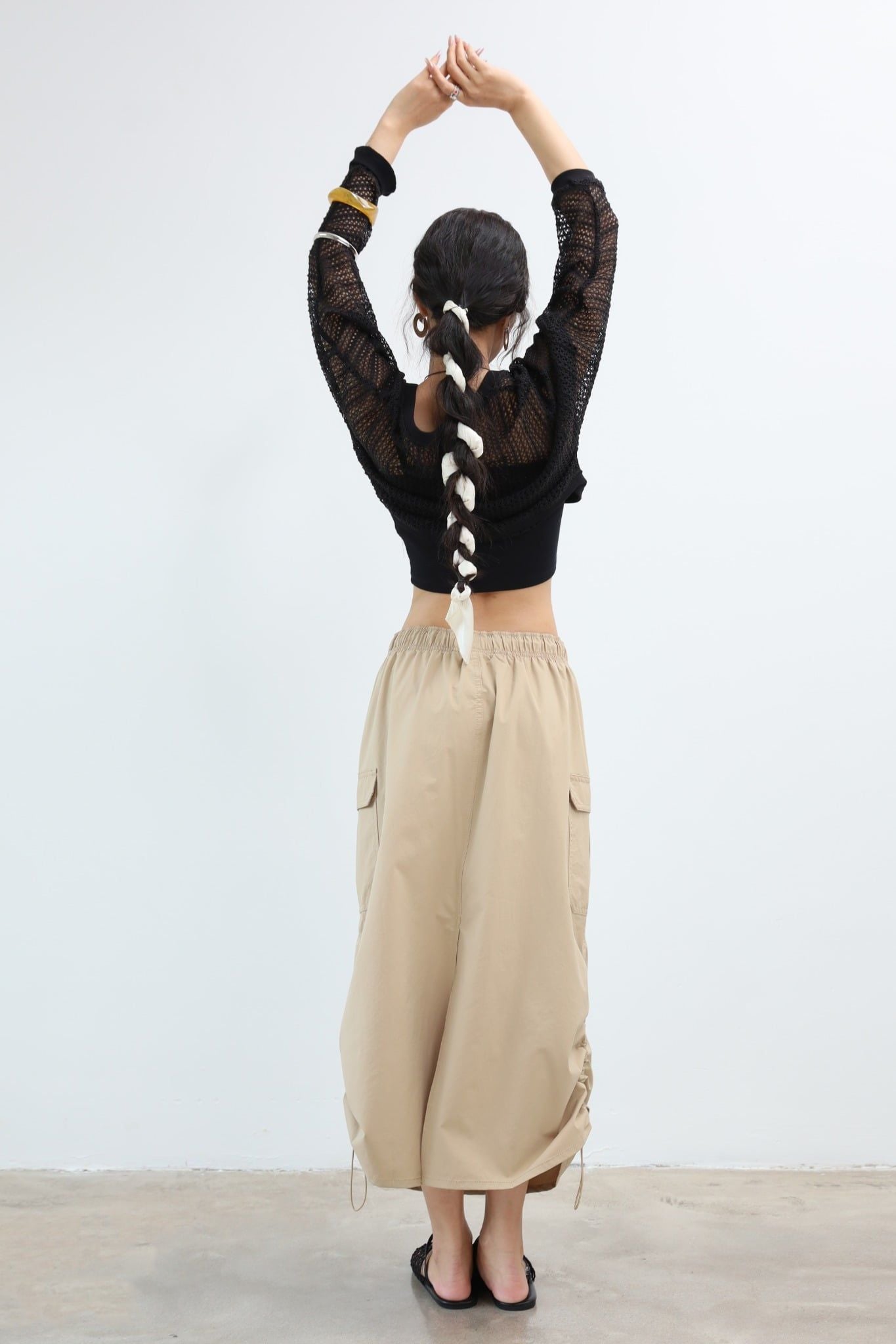 Chân Váy Dài Túi Hộp 17012218