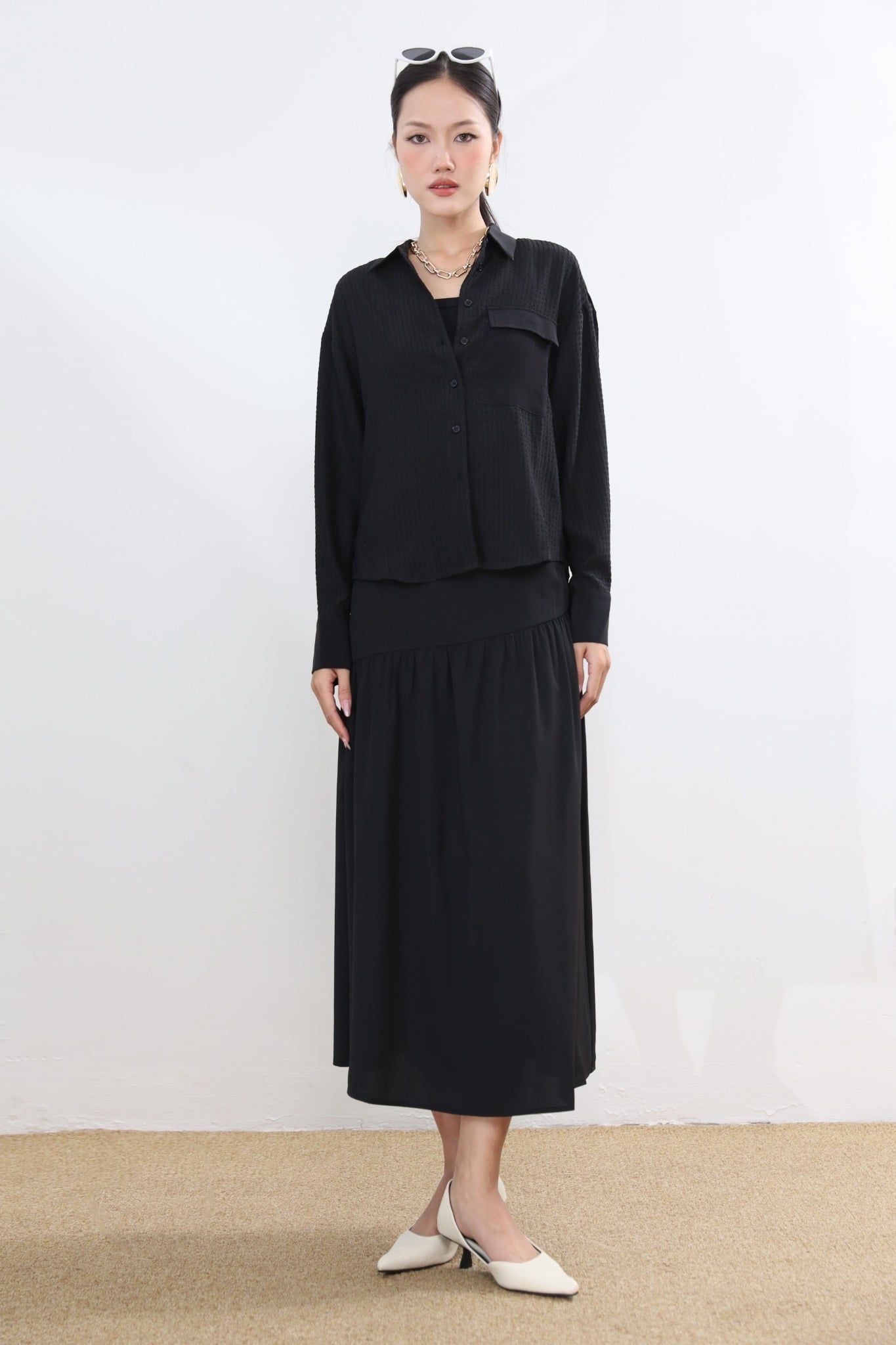 Áo Sơ Mi Lụa DT 10612287