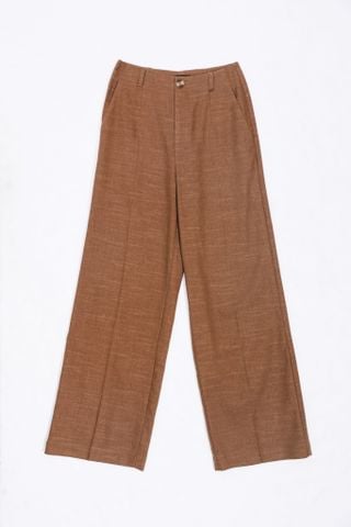Quần ống suông chất Linen 19012302