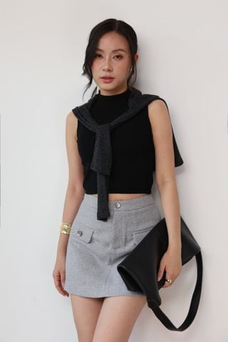 Chân Váy Tweed Ngắn 17012210