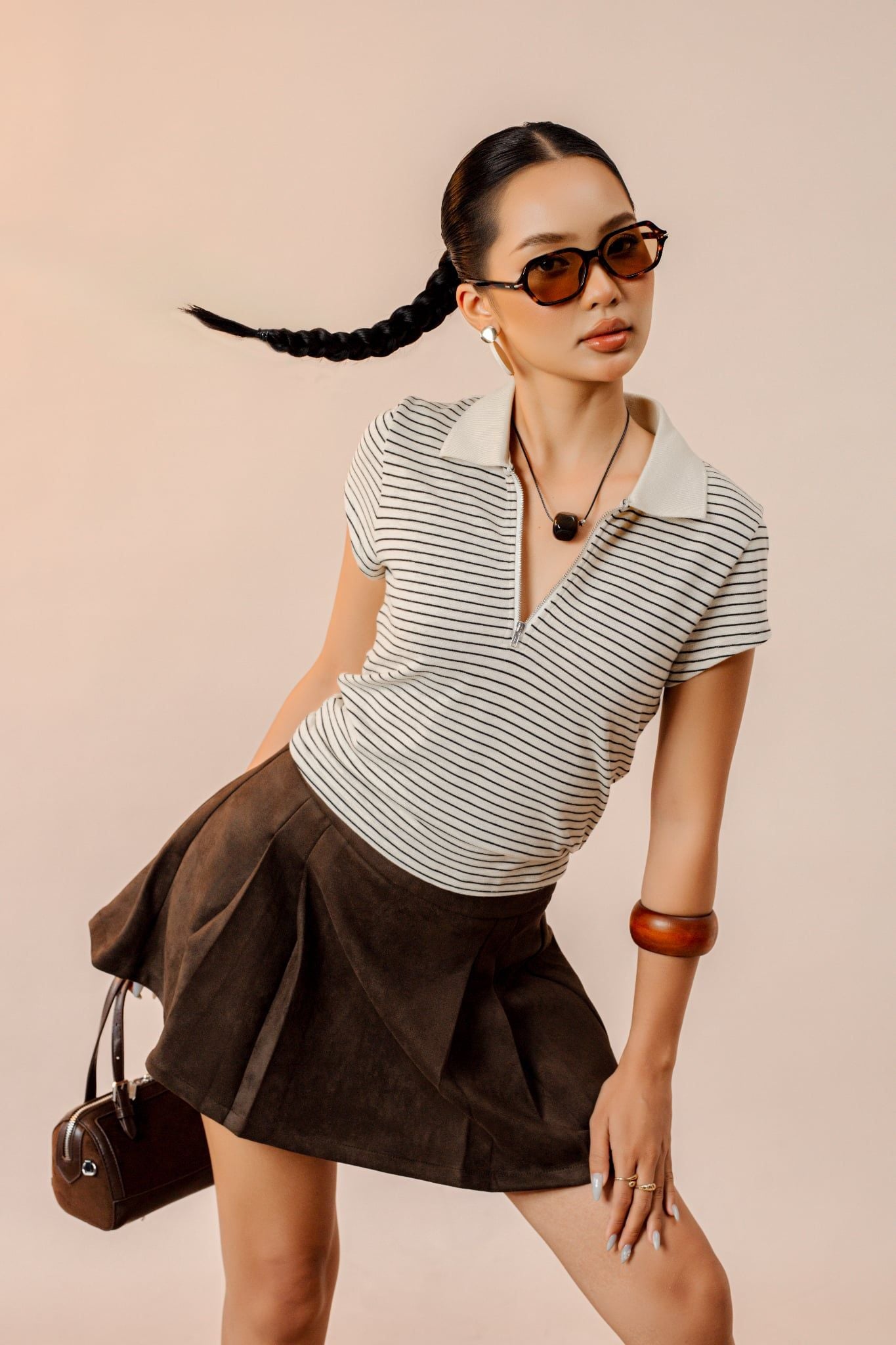 Váy xếp ly 17012317