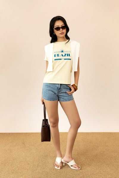 Áo thun chữ ngắn tay 10212570