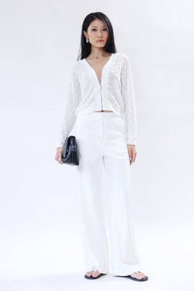 Quần Linen Ống Suông 19012418