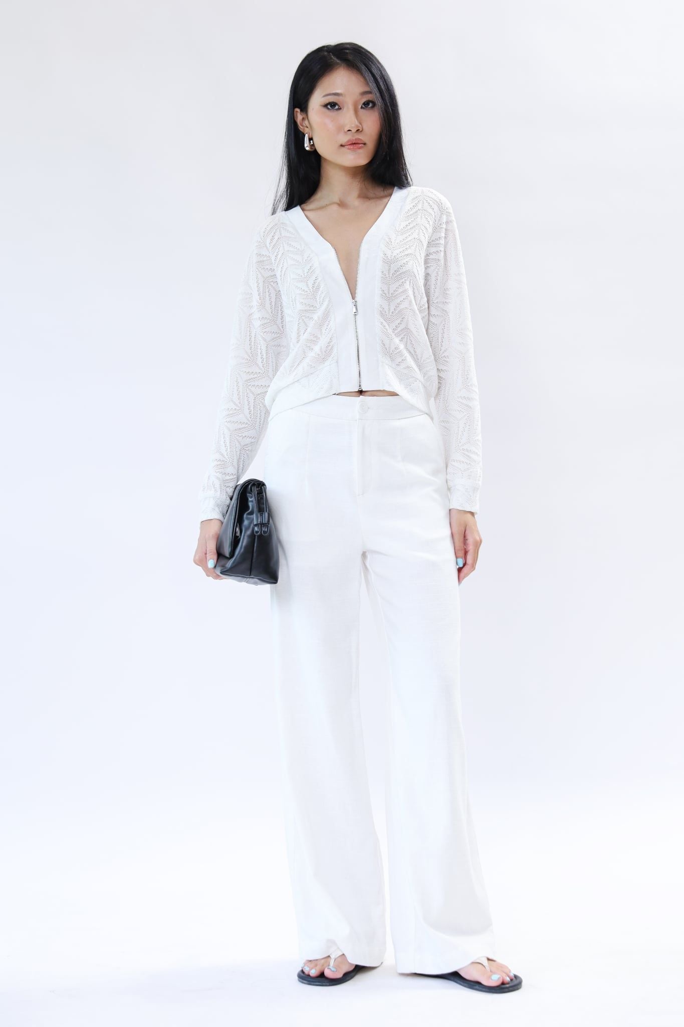 Quần Linen Ống Suông 19012418
