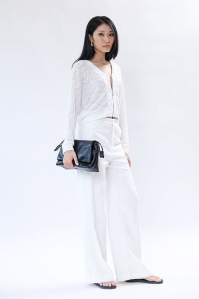 Quần Linen Ống Suông 19012418