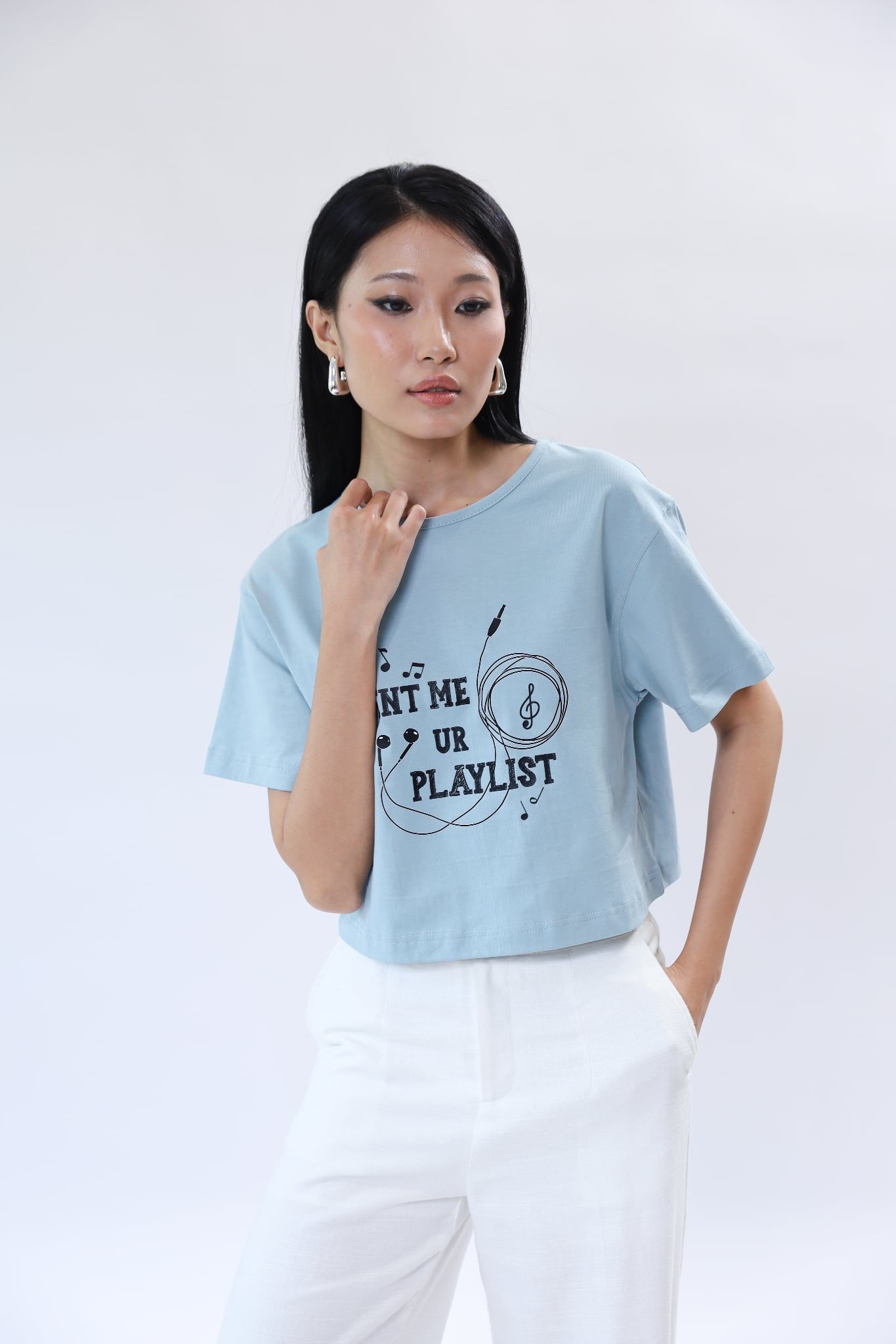 Áo thun chữ crotop NT 10212407