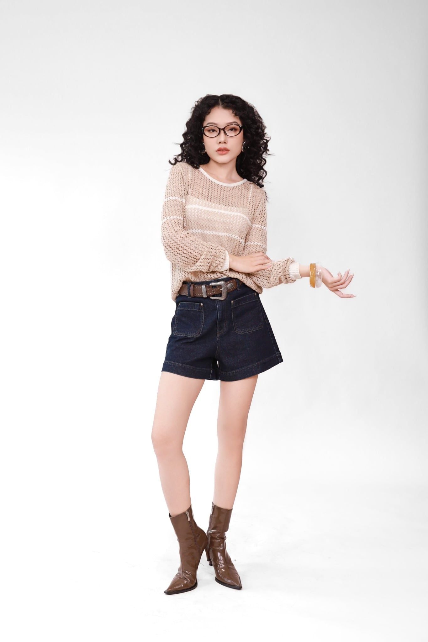 Quần short jean 15012063