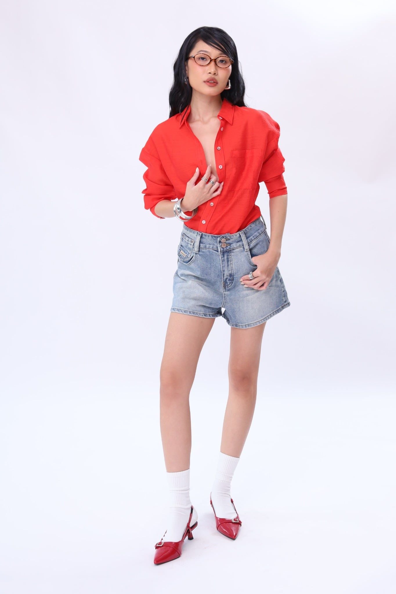 Quần Short Jean 15012211