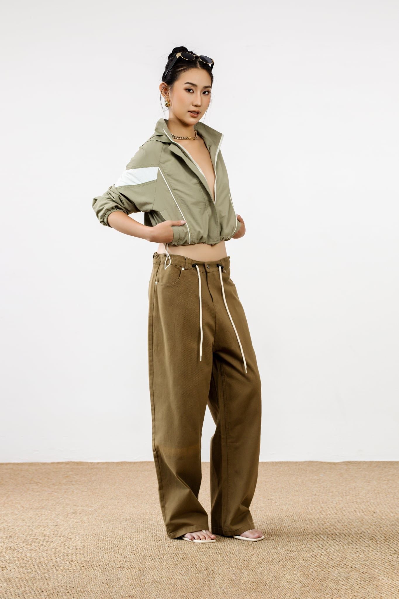 Khoác dù croptop 10711826