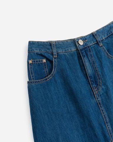 Chân váy jean dài 17011952