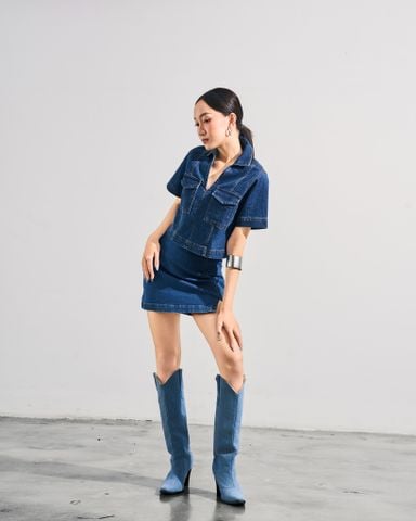 Áo Sơ Mi Jeans Crotop 10611946