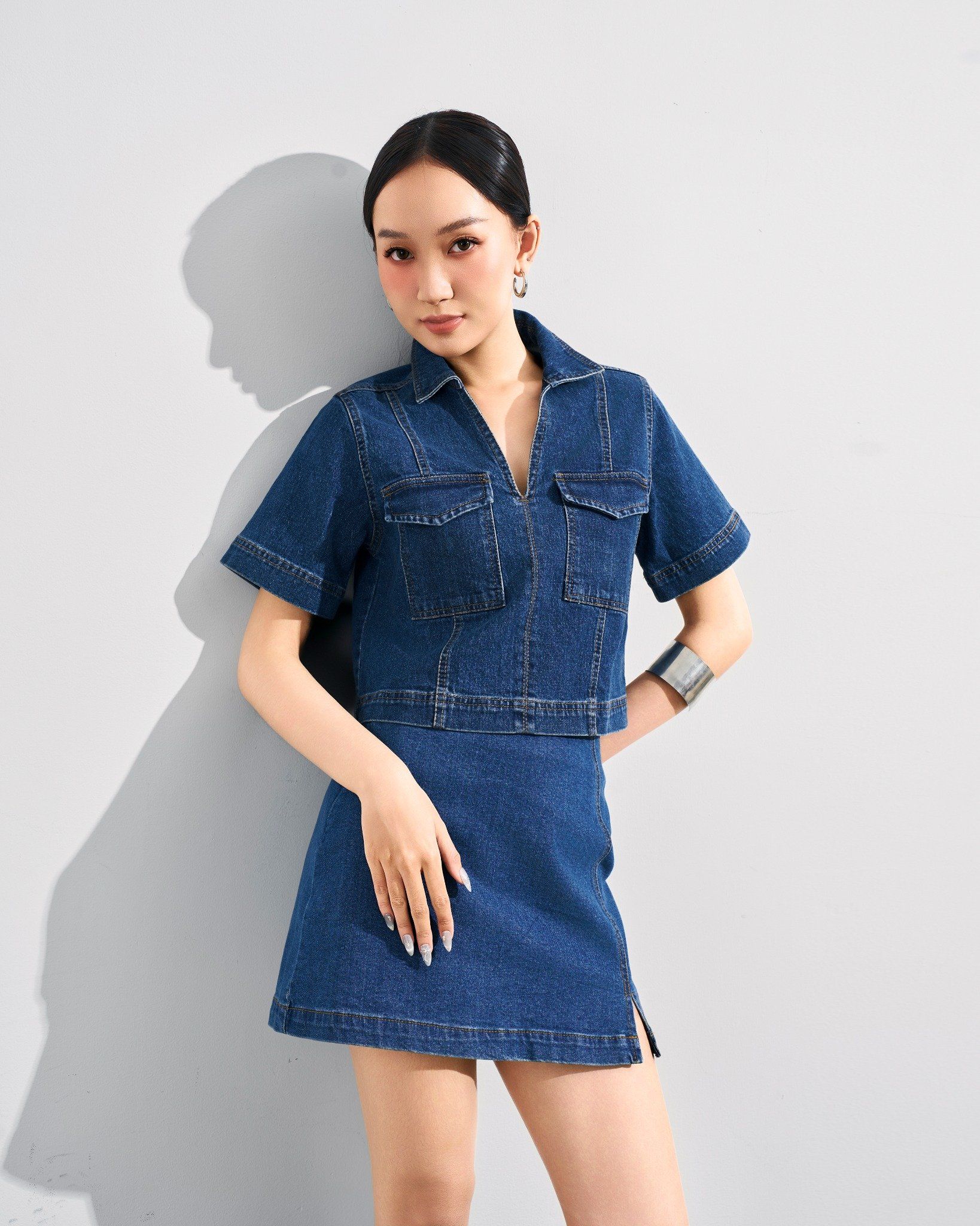 Áo Sơ Mi Jeans Crotop 10611946