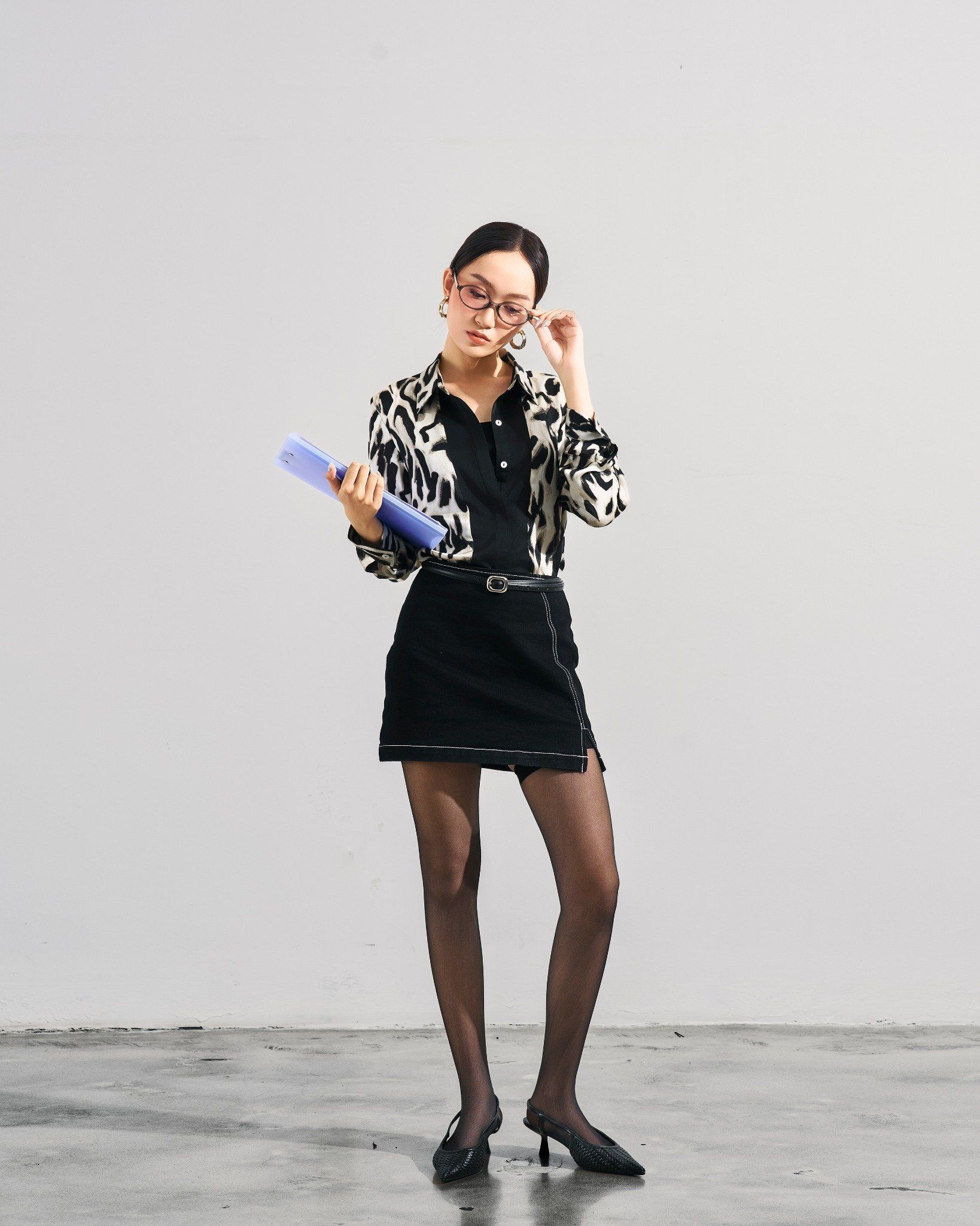 Chân Váy Ngắn Chữ A 17011898