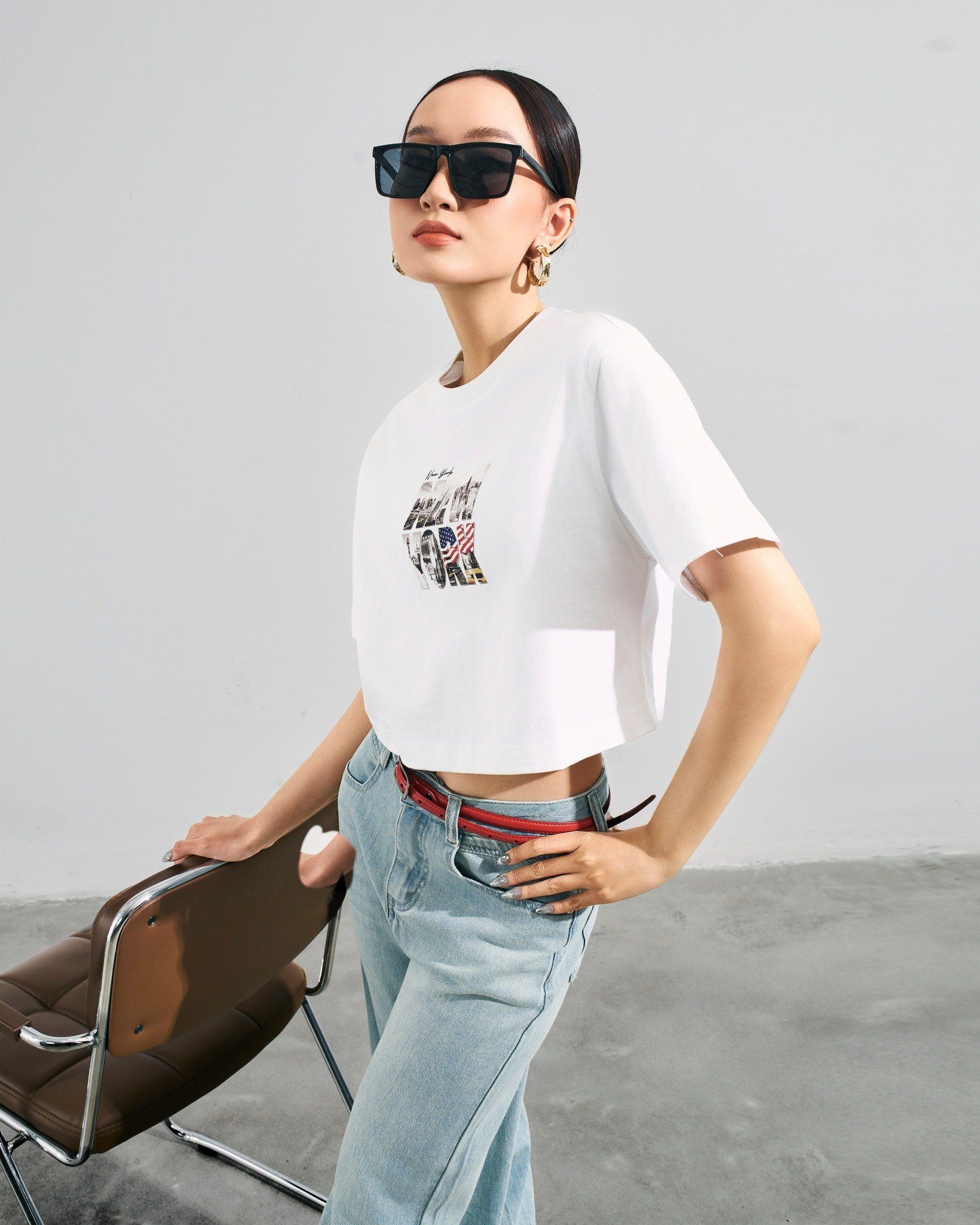 Áo Thun Chữ Croptop 10211958