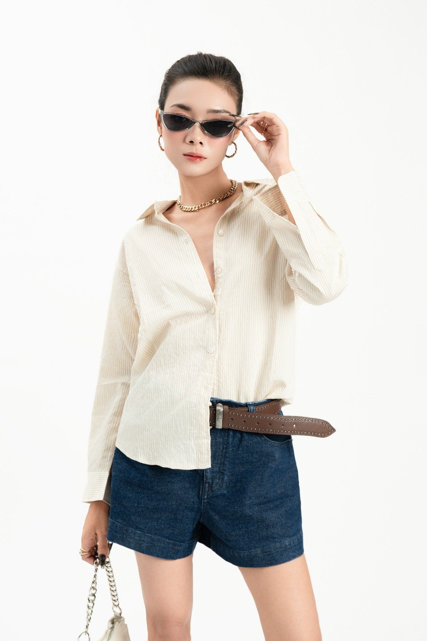 Quần short jean 15011971