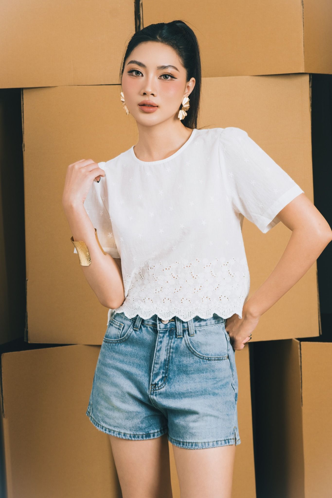 Áo sơ mi kiểu 10612009