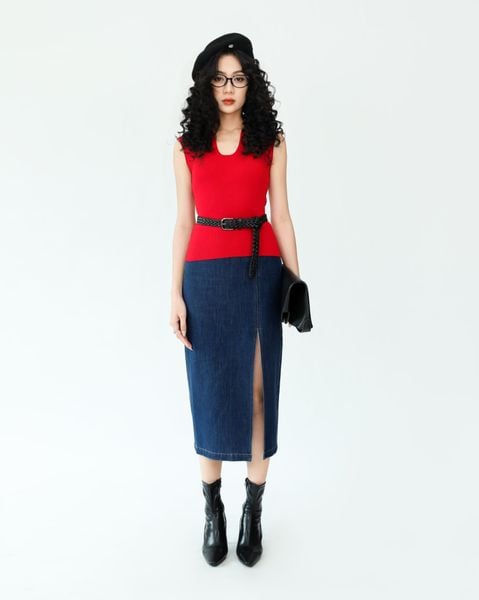 Chân Váy Xẻ 17012089