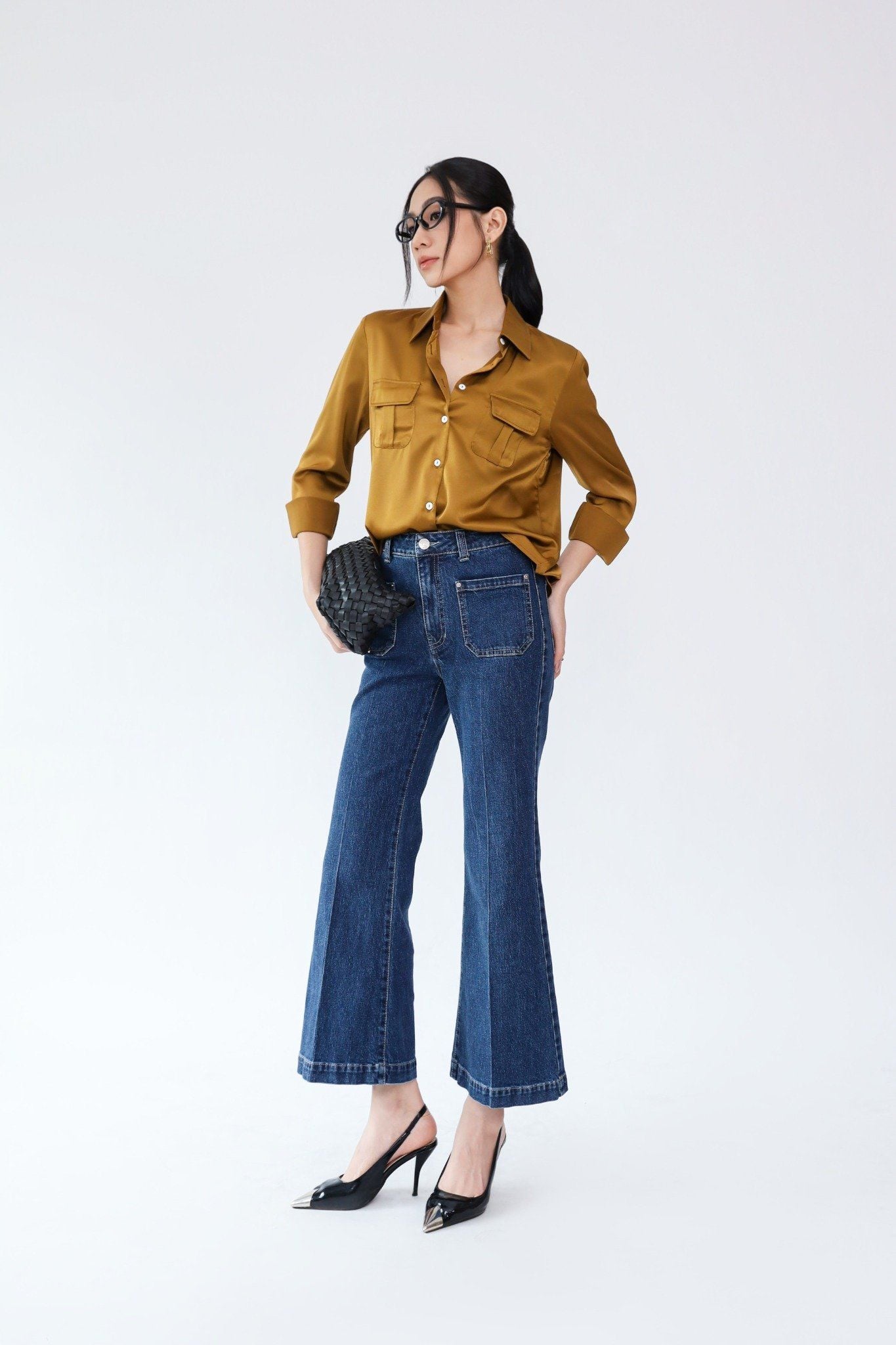 Quần Jean Ống Loe 11112064