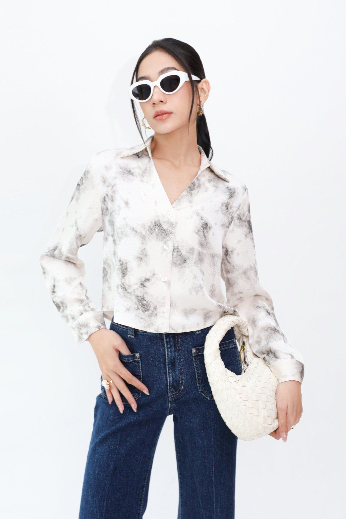 Áo Sơ Mi Croptop 10612096