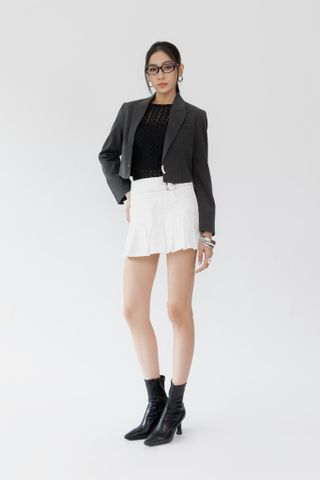 Váy Ngắn Xếp Ly 17012092