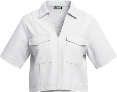 Áo Sơ Mi Kaki Croptop 10611853