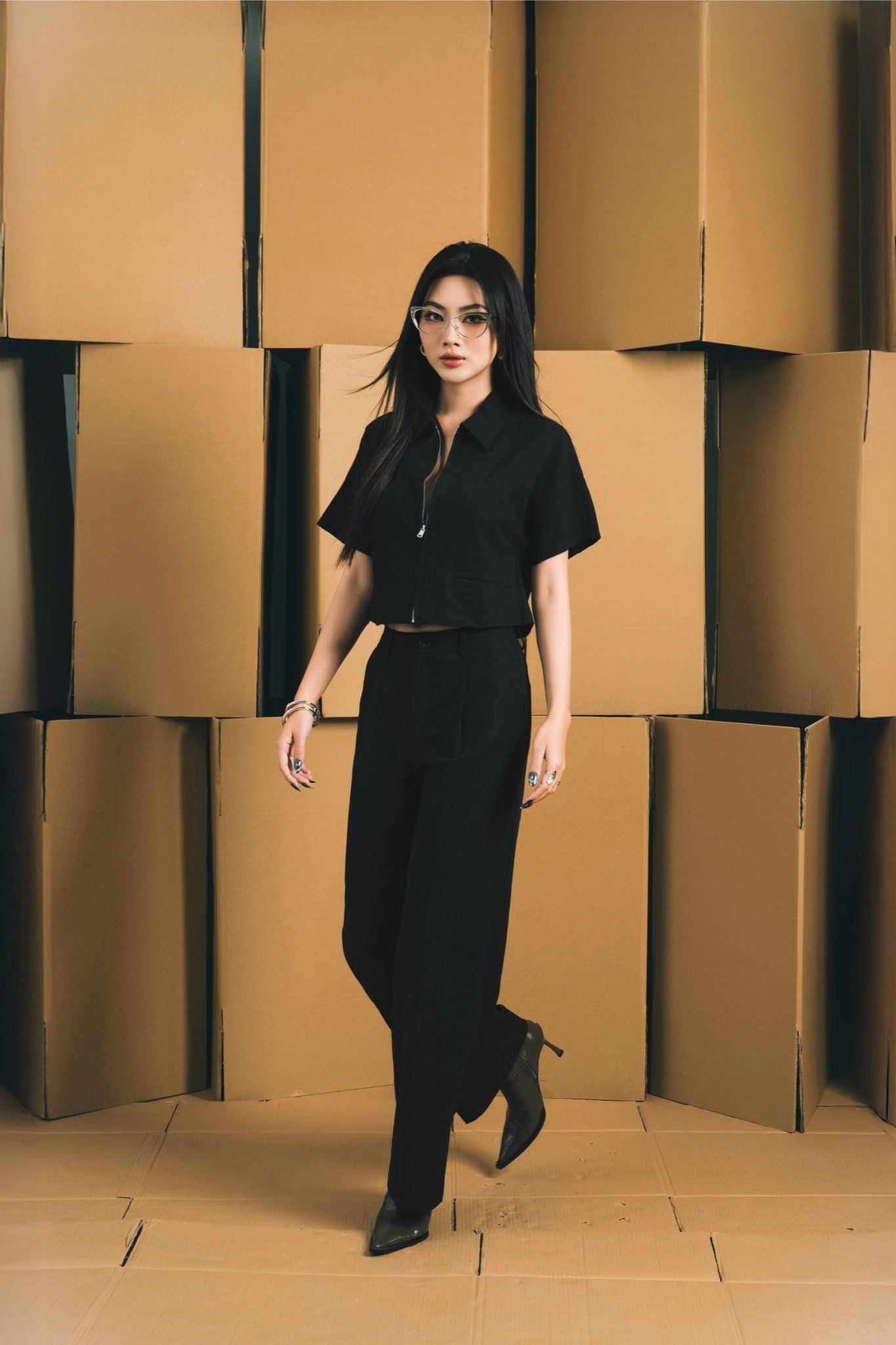 Sơ mi croptop 10611987