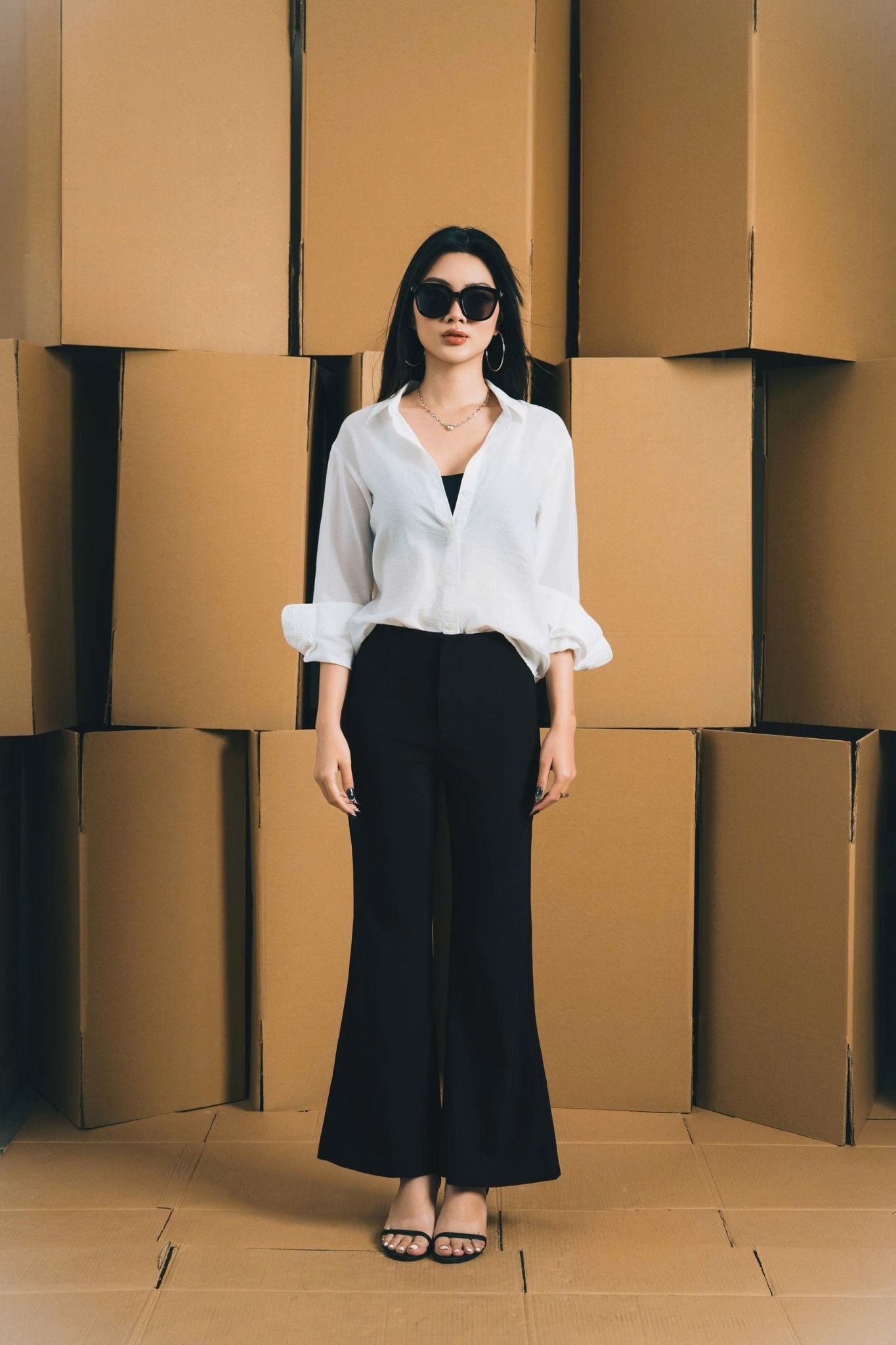 Quần tây ống loe 19011995