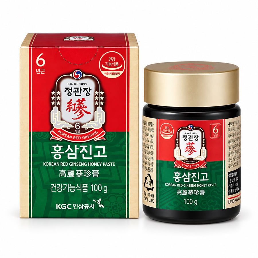 Cao Hồng Sâm 100g Vị Mật Ong KGC Hàn Quốc