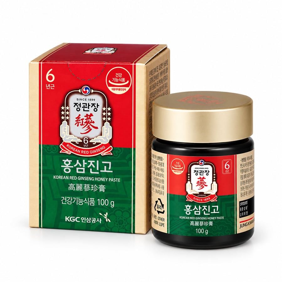 Cao Hồng Sâm 100g Vị Mật Ong KGC Hàn Quốc