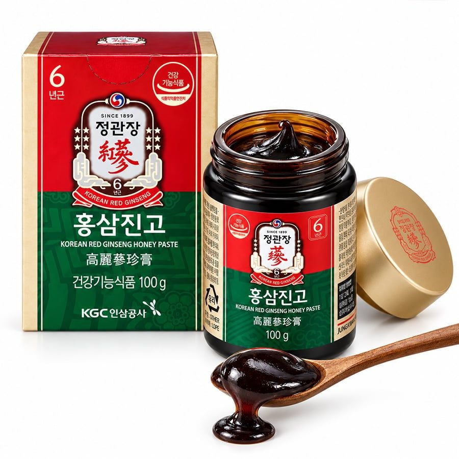 Cao Hồng Sâm 100g Vị Mật Ong KGC Hàn Quốc