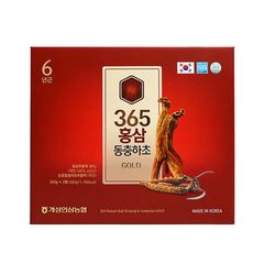 Cao Hồng Sâm Đông Trùng Hạ Thảo 365 Hàn Quốc Hộp 2 Lọ x 240g