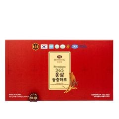 Cao Hồng Sâm Đông Trùng Hạ Thảo 365 Hàn Quốc Hộp 4 Lọ x 240g