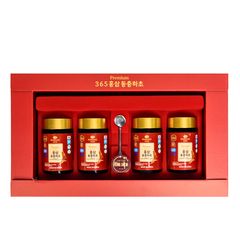 Cao Hồng Sâm Đông Trùng Hạ Thảo 365 Hàn Quốc Hộp 4 Lọ x 240g