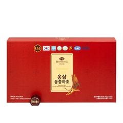Cao Hồng Sâm Đông Trùng Hạ Thảo 365 Hàn Quốc Hộp 4 Lọ x 240g