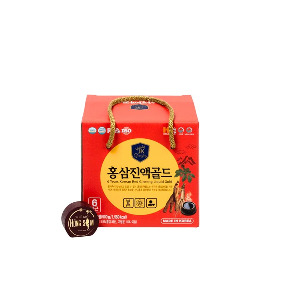 Cao Hồng Sâm Hàn Quốc 6 Năm Tuổi Hủ 500g