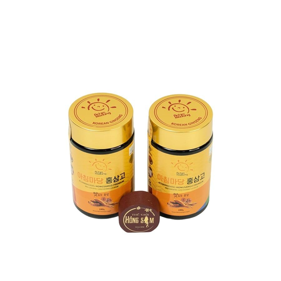 Cao Hồng Sâm Linh Chi Achimmadang 240g x 2 lọ Hàn Quốc