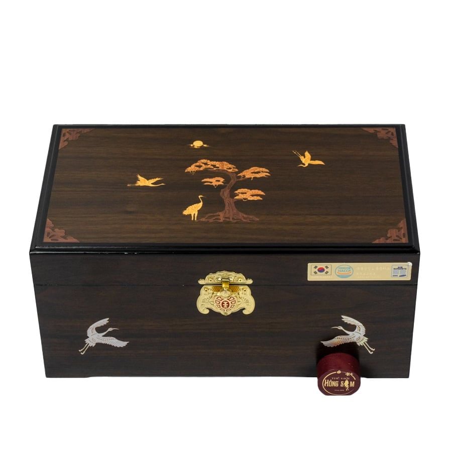 Cao Hồng Sâm Linh Chi Achimmadang Hàn Quốc Hộp 2 Lọ x 500g