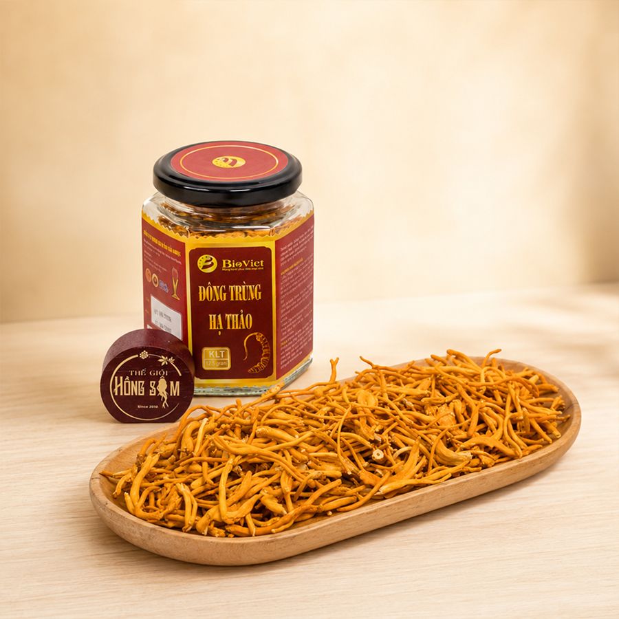 Đông Trùng Hạ Thảo Khô Sấy Thăng Hoa BioViet Hộp 10g