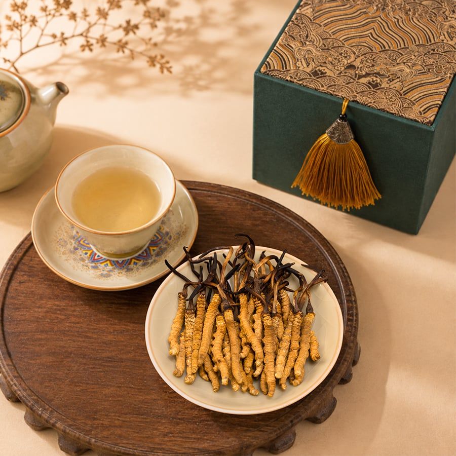Đông Trùng Hạ Thảo Tây Tạng Vip - 40con/10g Hàng Tuyển Chọn