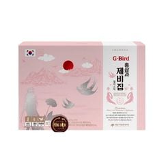 Thạch Hồng Sâm Yến Sào G-BRID Daedong Hàn Quốc Hộp 30 Gói Stick x 20g