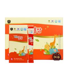 Nước Hồng Sâm Hàn Quốc Cho Bé Red Ginseng Kids HG Bio Hộp 30 Gói x 15ml