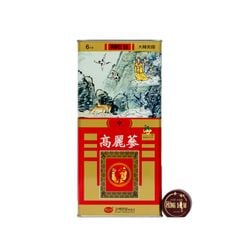 Hồng Sâm Củ Khô KGS Hàn Quốc Hộp Thiếc 300g Củ Trung (21 - 30 củ)